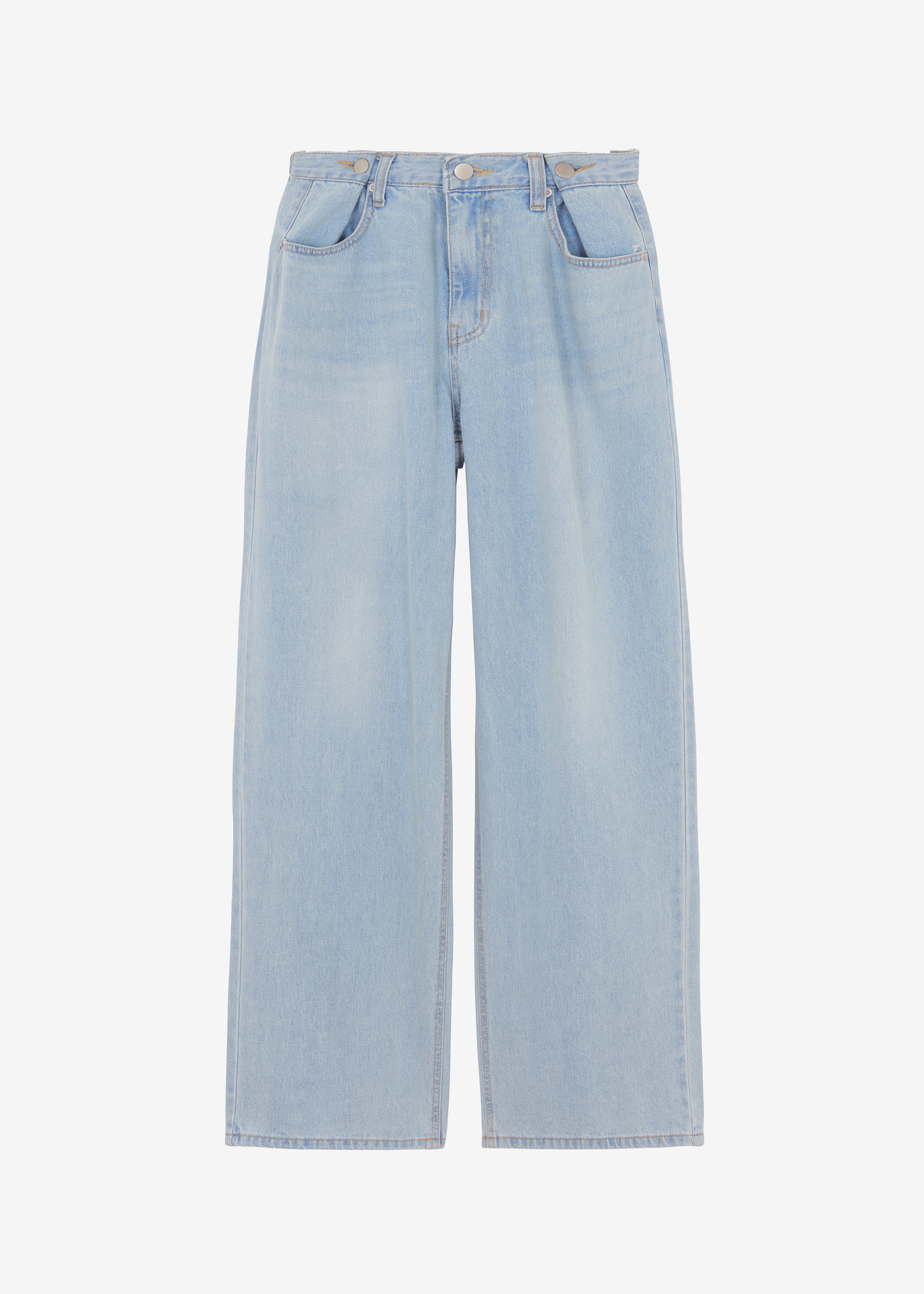 Hayla Denim Pants - Light Wash – Frankie Shop Europe