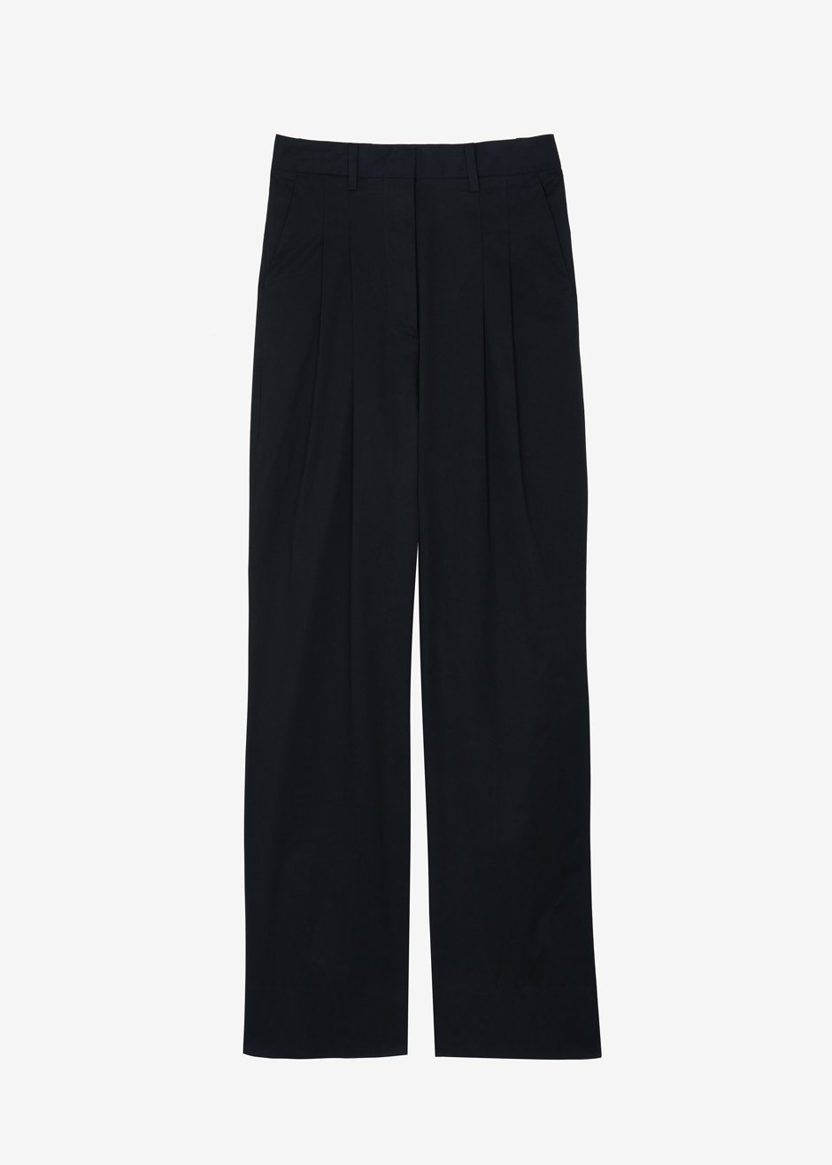 Blanche Pleated Trousers - Black – Frankie Shop Europe