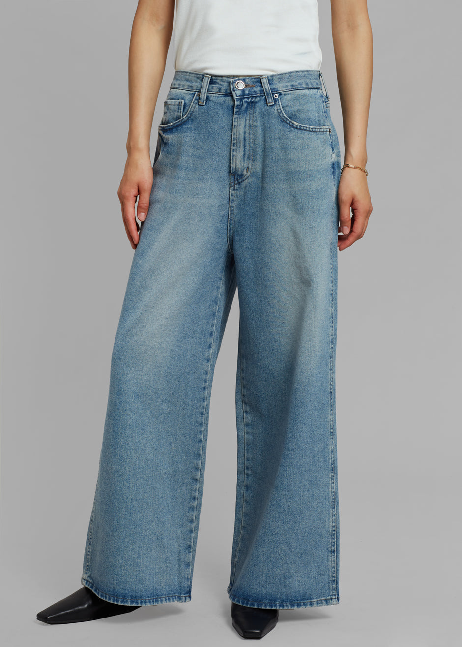 Isabella Denim Pants - Medium Wash – The Frankie Shop