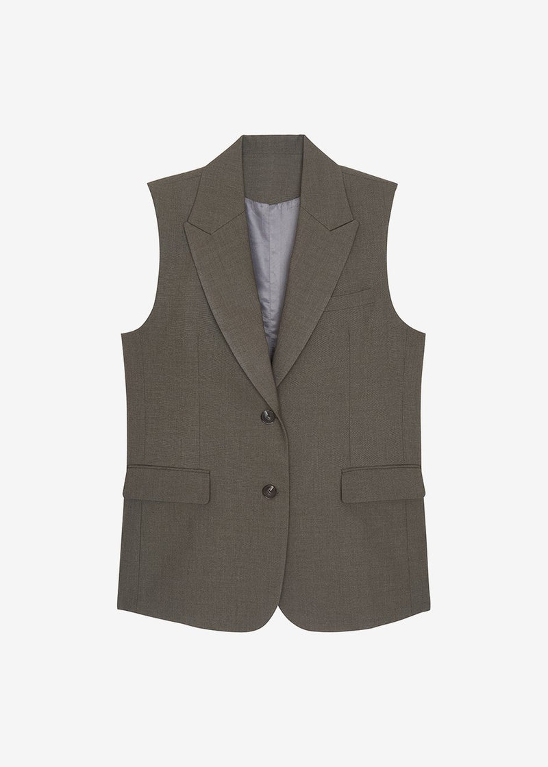 Cassia Suit Vest - Carafe