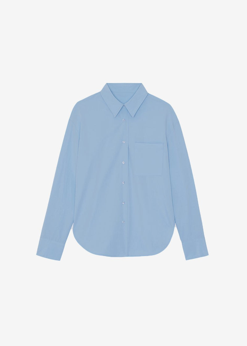 Lui Organic Cotton Shirt - Blue – Frankie Shop Europe