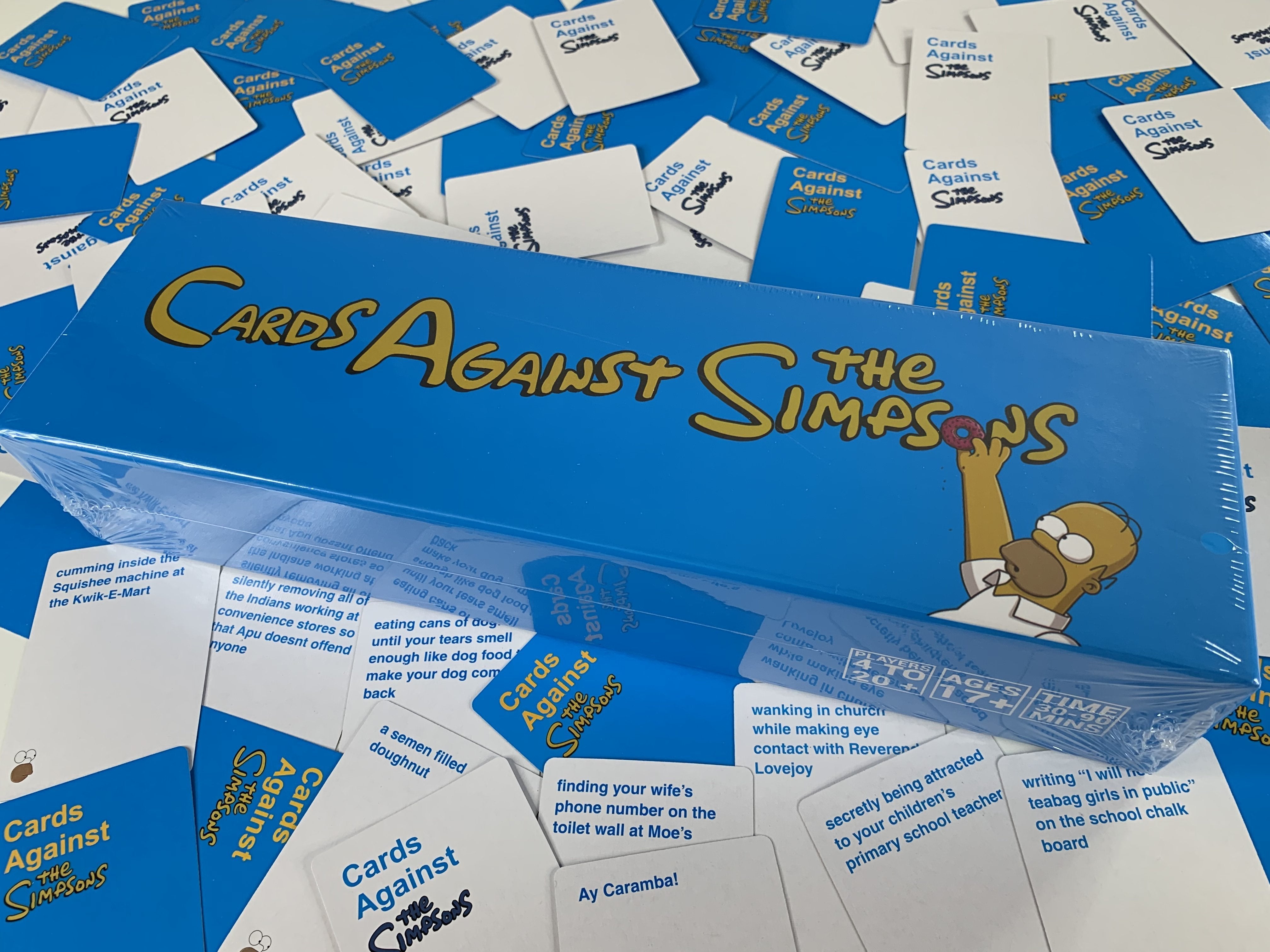 Cards Against Simpsons™ 1072 Playing Cards - Sale Now On!