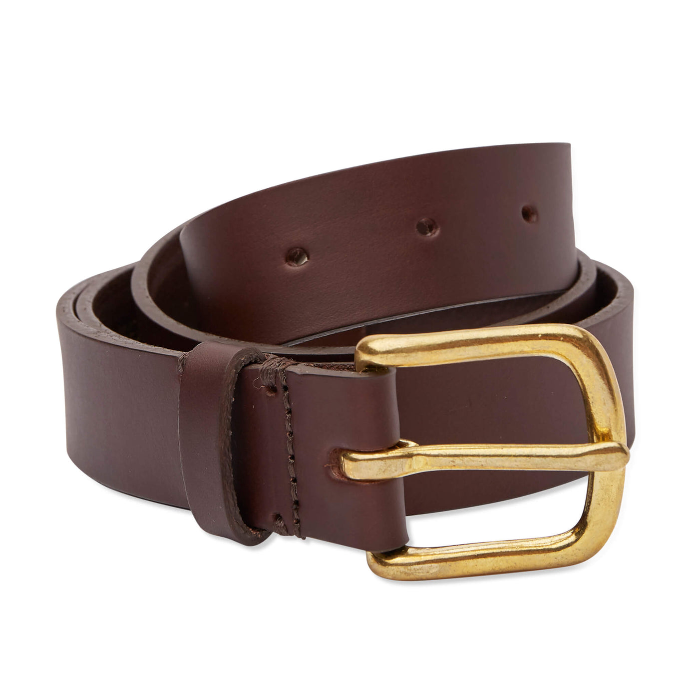 Classic Leather Belt - Dark Brown