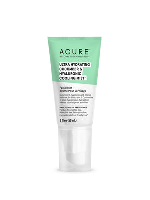 ACURE Ultra Hydrating Cucumber & Hyaluronic Cooling Mist - Beauty, Health, and Wellness - One Lavi