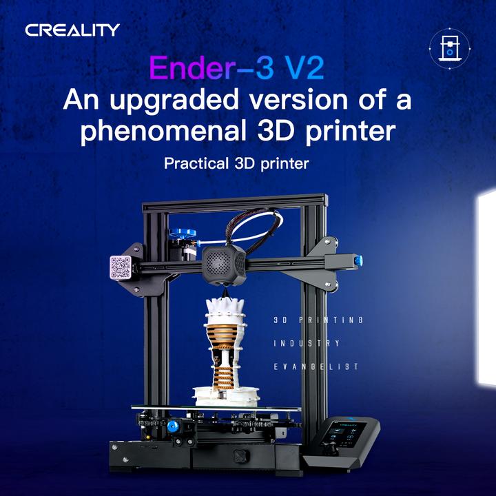 Creality Ender 3 V2 3D Yazıcı | Dream Teknoloji güvencesiyle