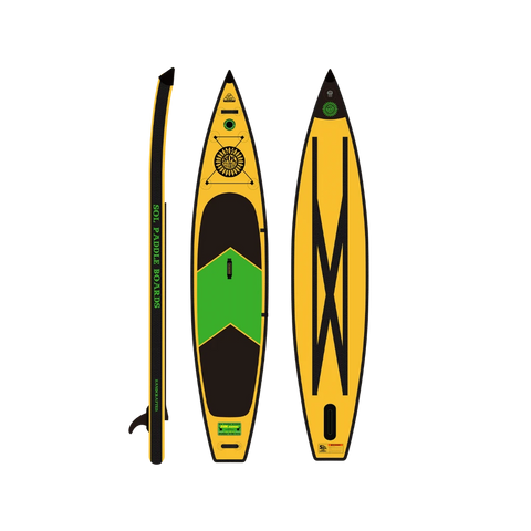 SOLsonic Inflatable Paddle Board top bottom side view