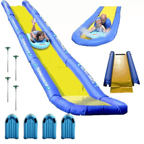 Turbo Chute Water Slide Backyard Package