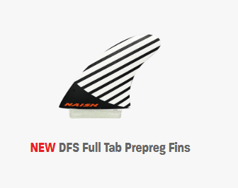 NEW DFS Full Tab Prepreg Fins