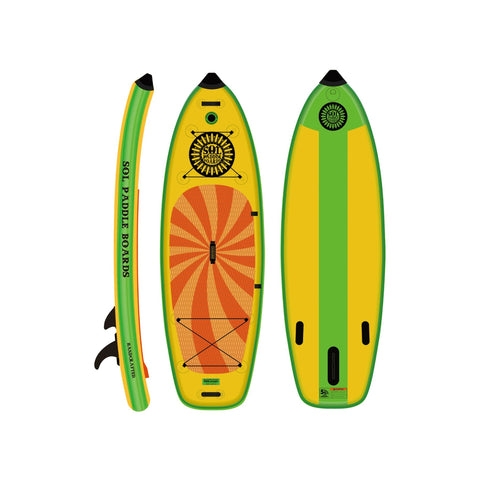 Stock image of the SolStout Infinity paddle board