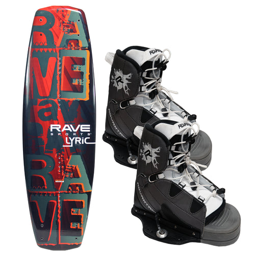 Rave Sports  Impact™ Red Brick wakeboard – Light As Air Boats