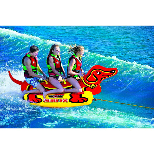 WOW | Weiner Dog 2P | Towable Tube – Light As Air Boats