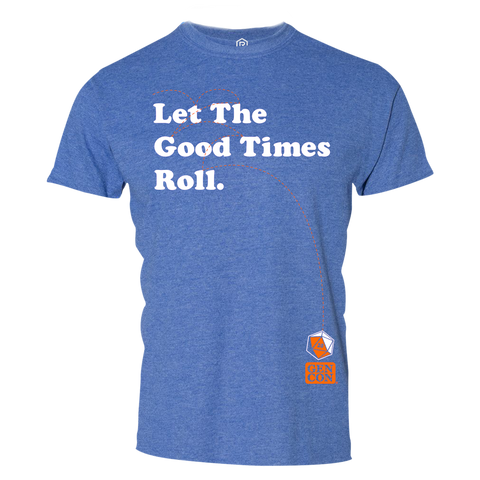 Gen Con Let the Good Times Roll T-Shirt | Rollacrit