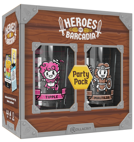 Heroes of Barcadia Kickstarter Edition Party Pack | Rollacrit