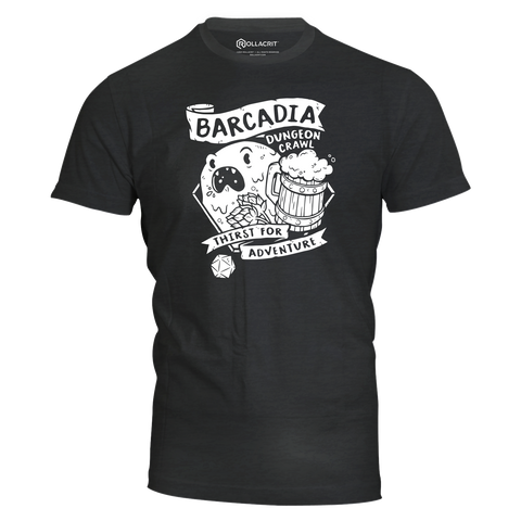 Barcadia Dungeon Crawl T-Shirt | Rollacrit