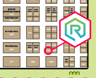 PAX Unplugged 2021 Rollacrit Booth | Rollacrit