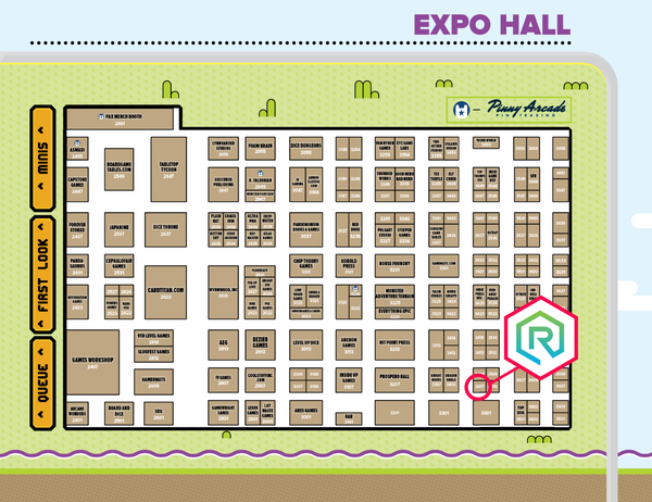 PAX Unplugged 2021 Rollacrit Show Floor | Rollacrit