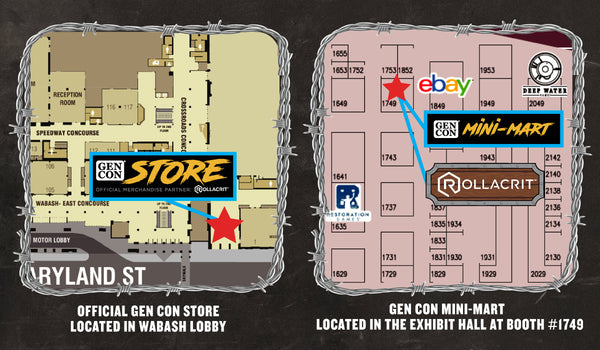 Gen Con Store Map | Rollacrit