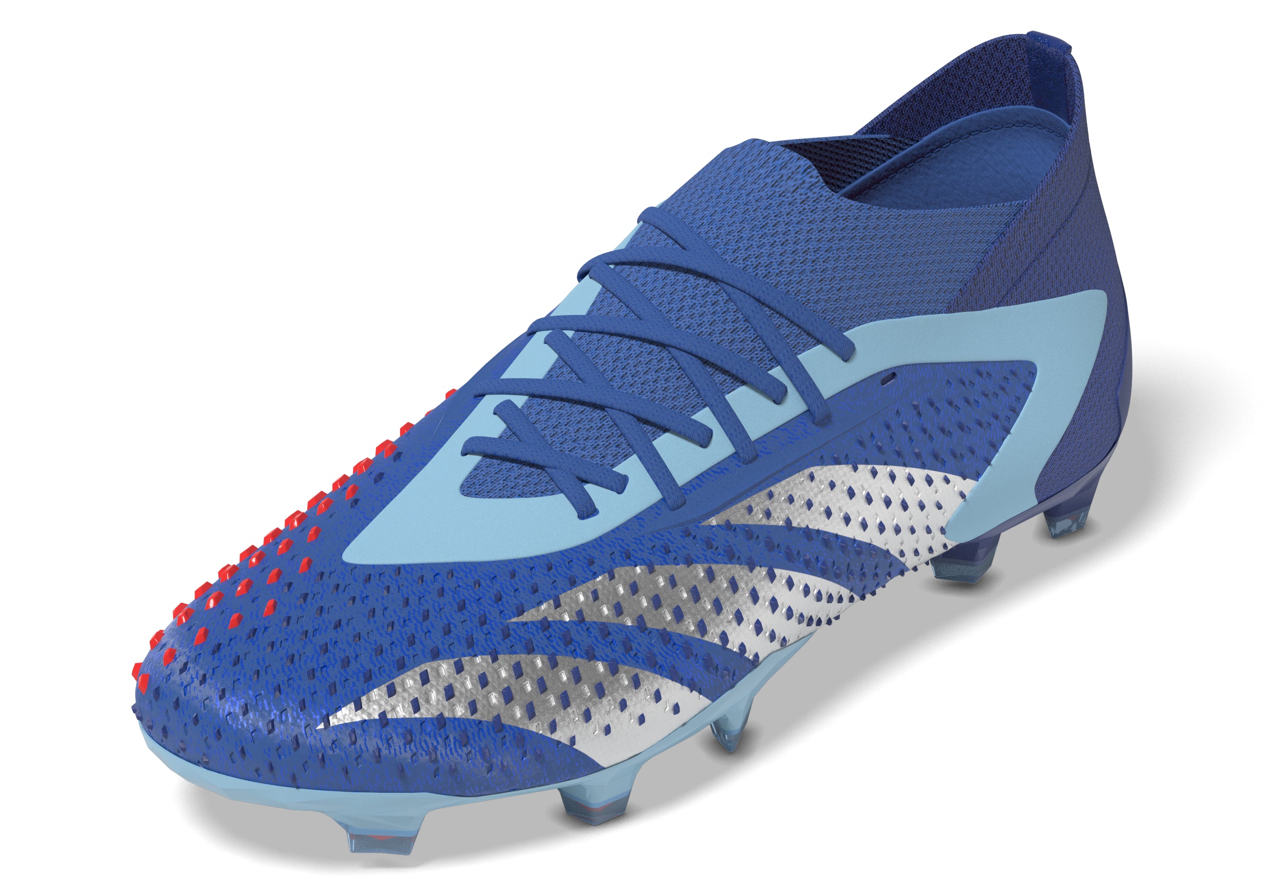 GZ0038 12 FOOTWEAR 3D Rendering SideLateralLeftView white