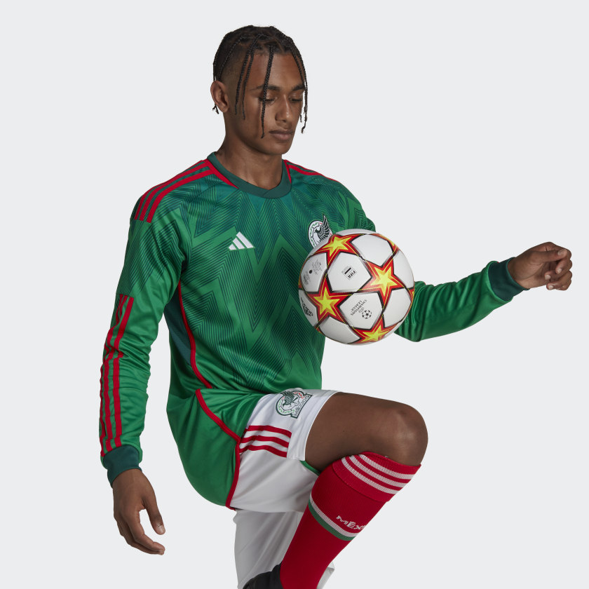 Mexico 22 Long Sleeve Home Jersey