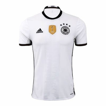 Adidas Germany 2017-18 Official Home Soccer Jersey - White/Black