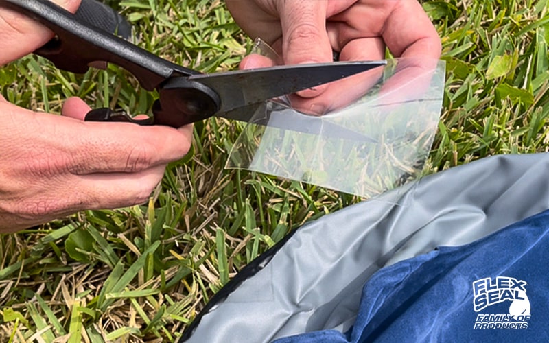 repair big hole in air mattress