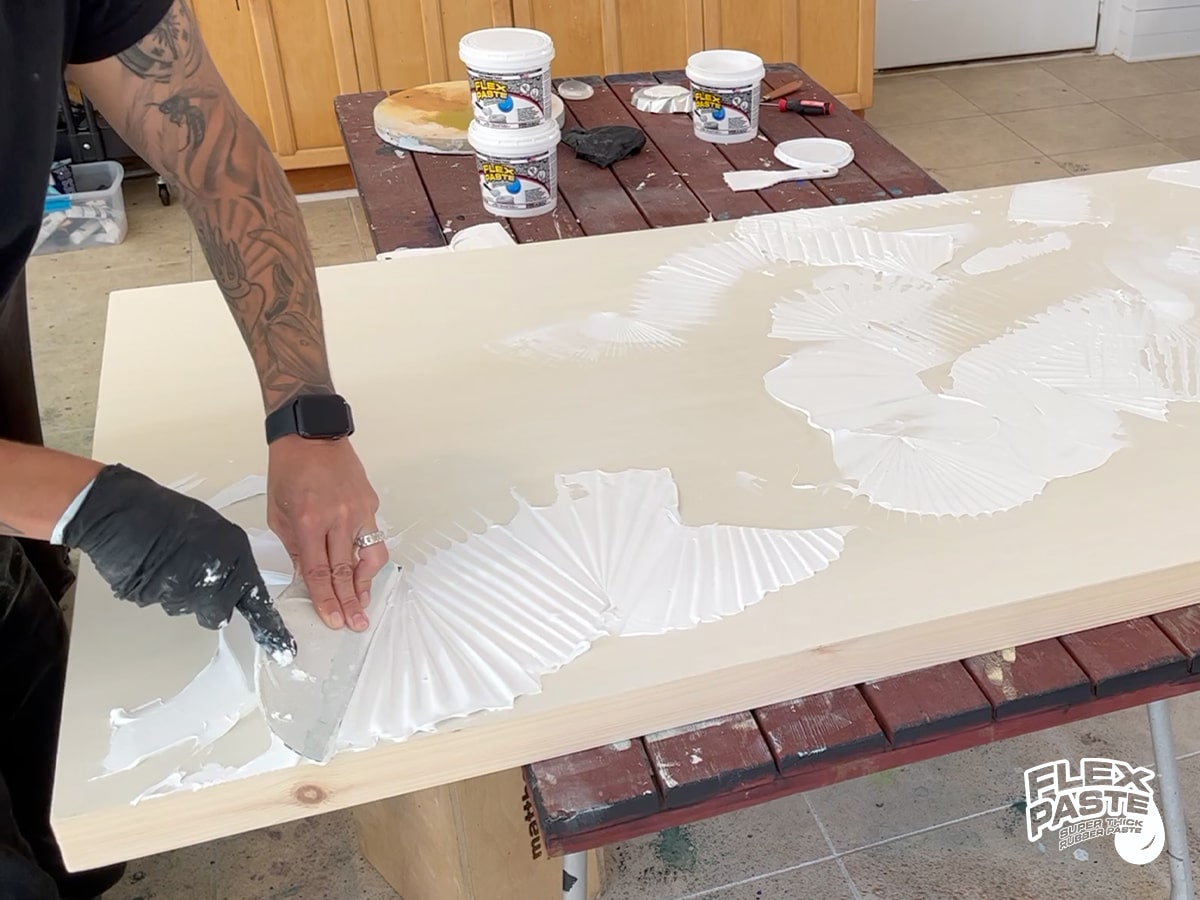 Sculpd Textured Art Kit  Create Your Own DIY Plaster Art on Canvas
