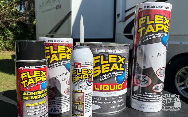 RV Roof Repair: Using Flex Seal Sealants to Fix Roof Leaks