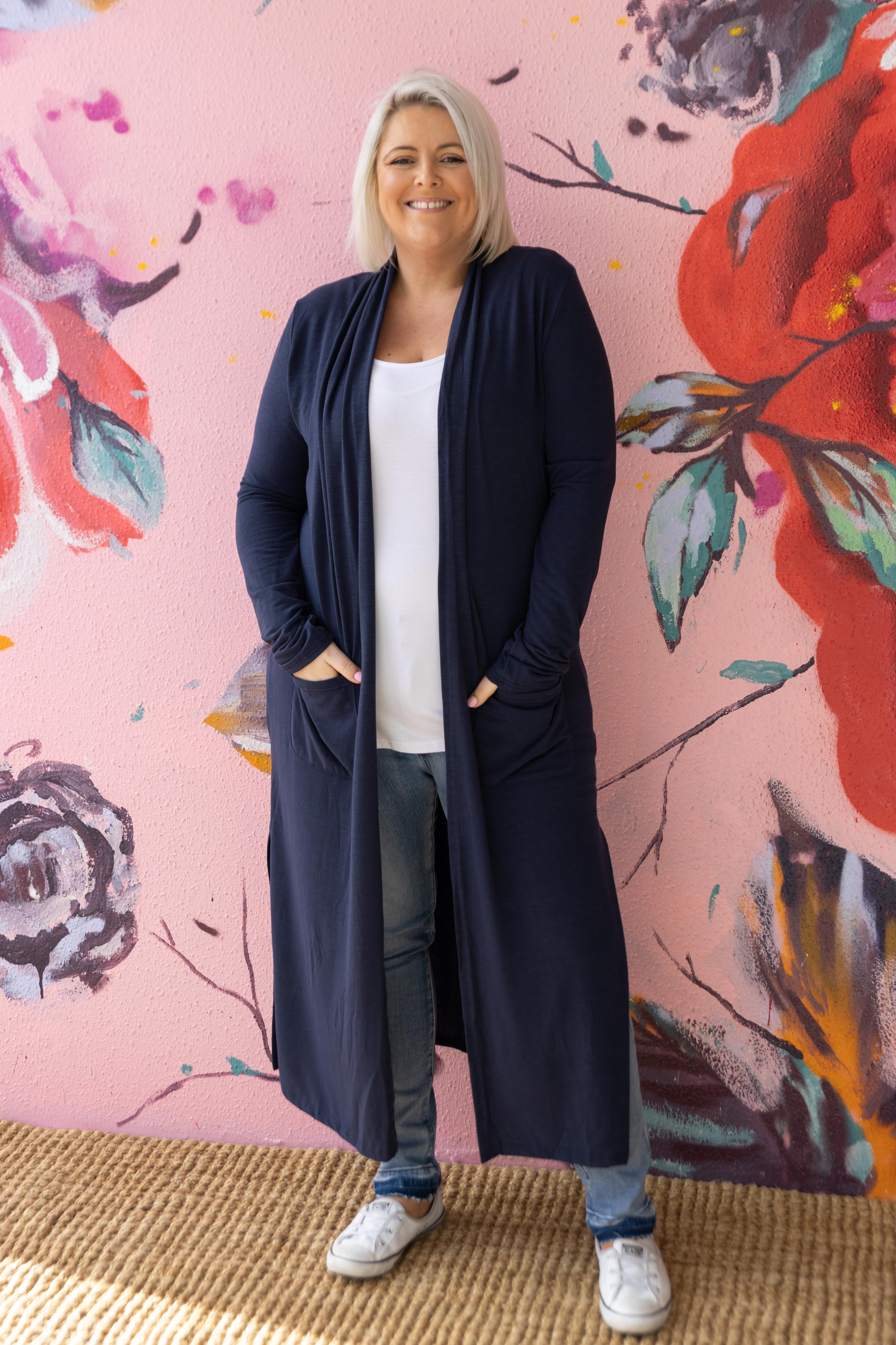 Jane Cardigan in Navy