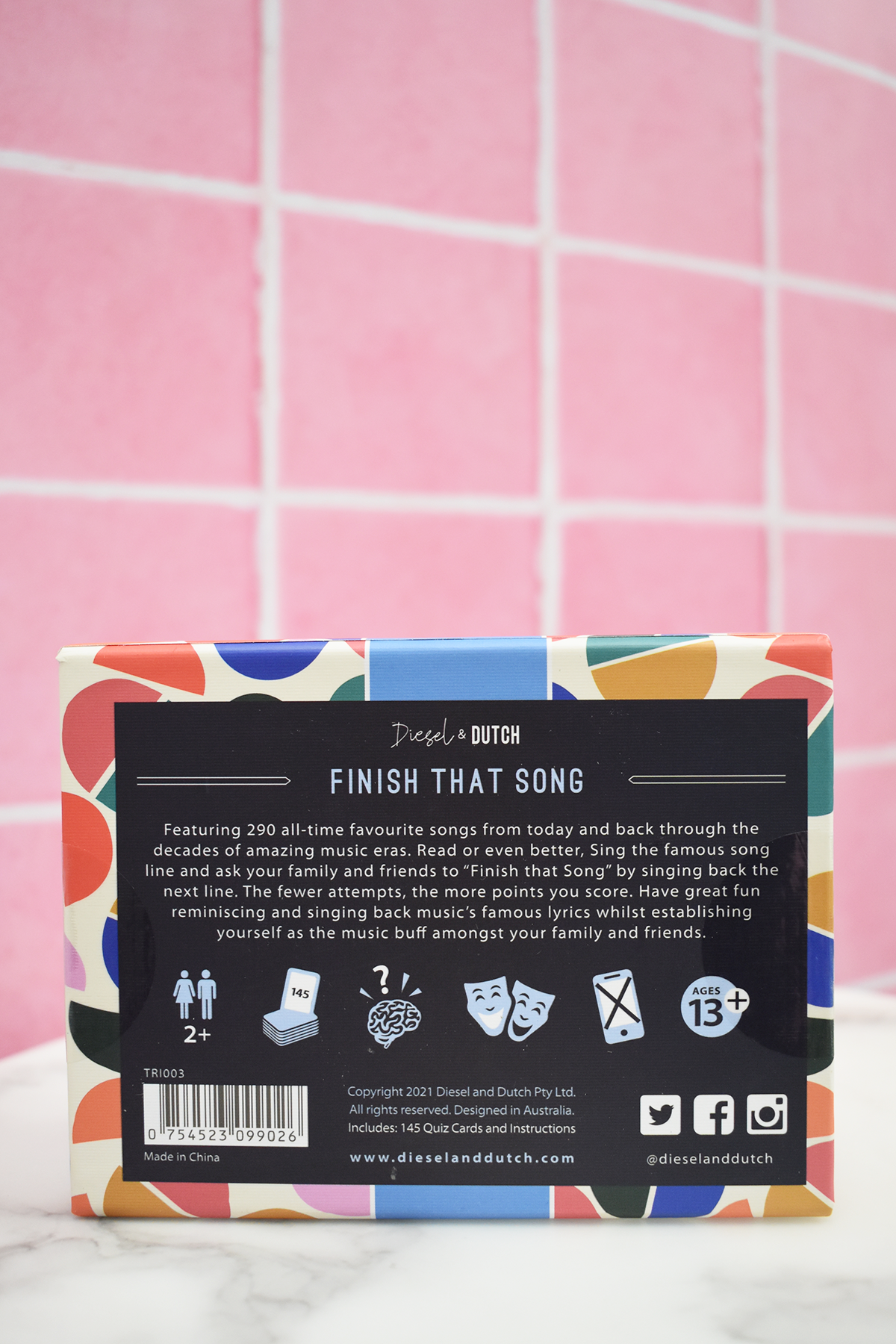 Finish That Song Trivia Box