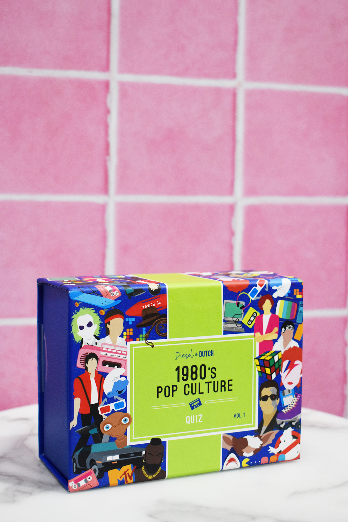 1980's Pop Culture Trivia Box