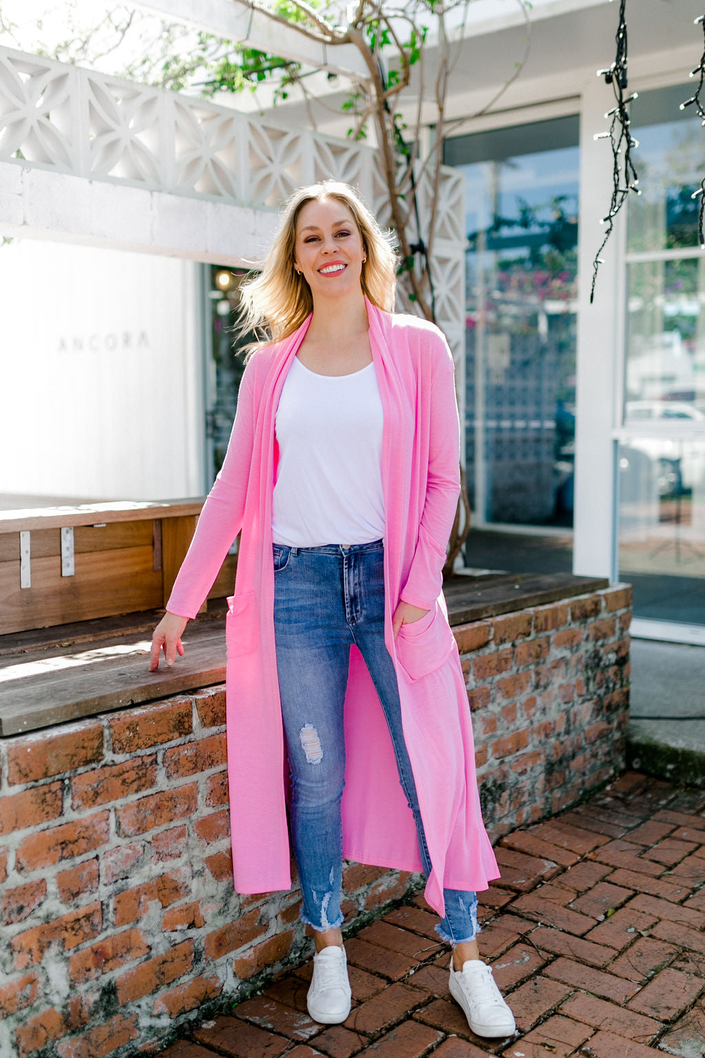 Jane Cardigan in Pink