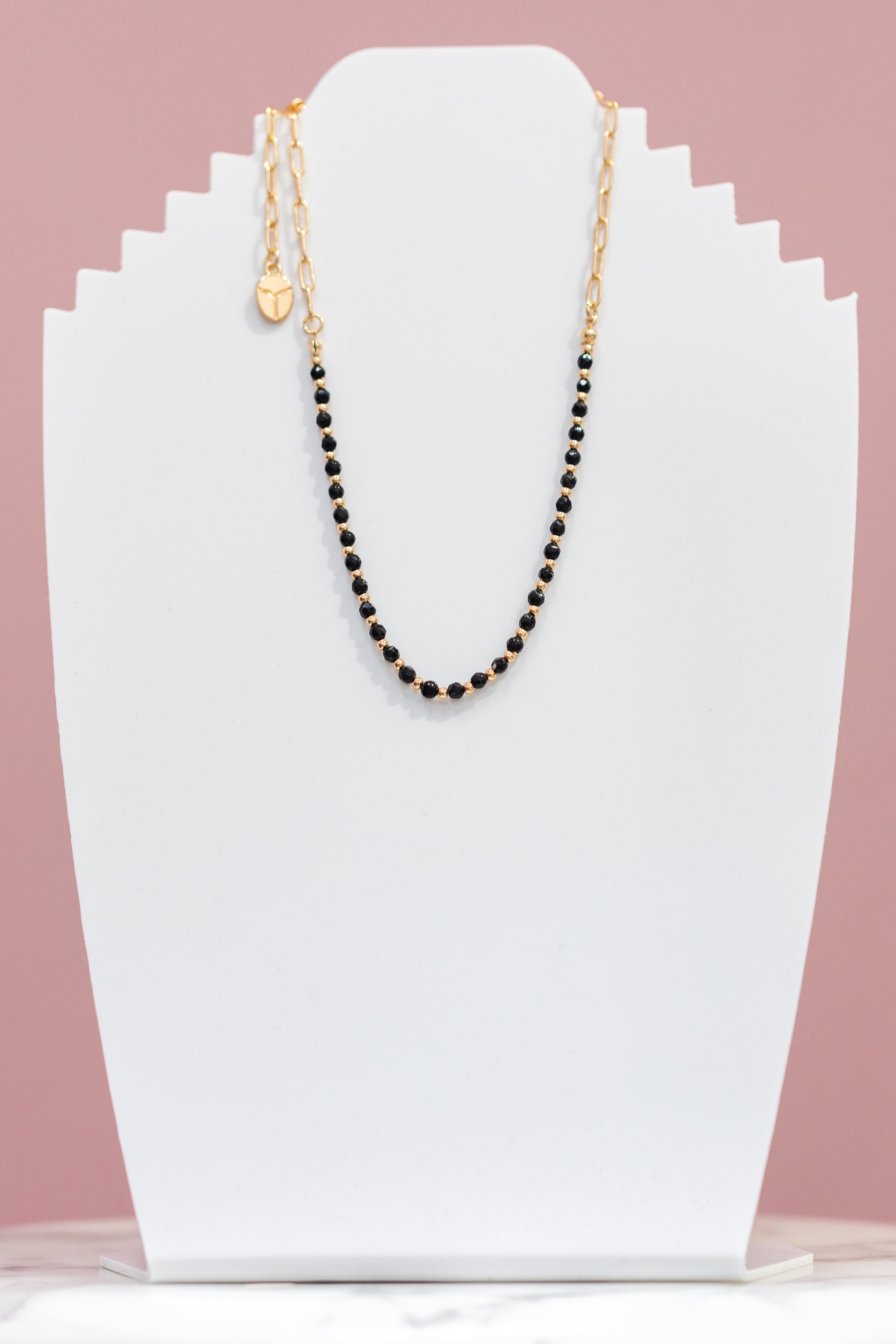 Amor Necklace in Black