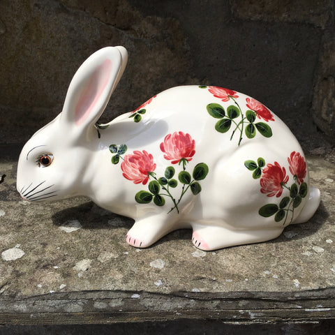 Wemyss Ware Hand Painted Bee Large Rabbit