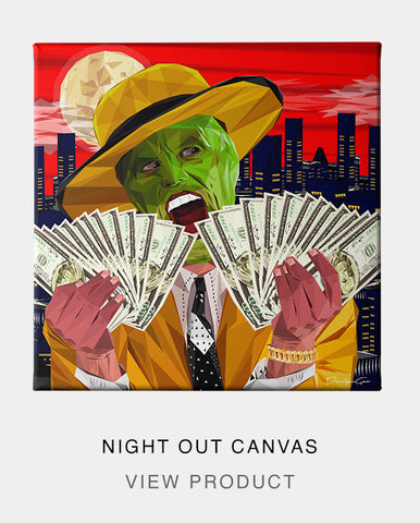 Night Out Canvas