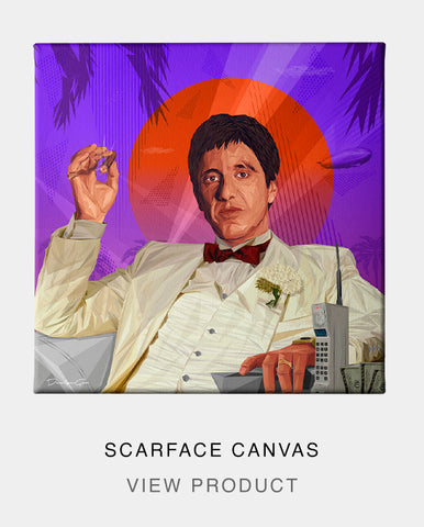 Scarface Canvas
