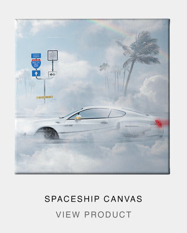 Spaceship Canvas