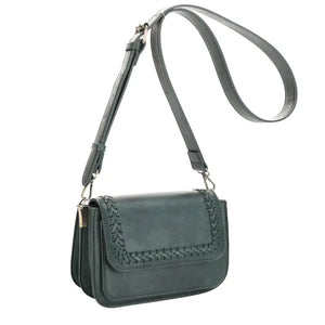 Val Whipstitch Detail Crossbody Bag - Classy B's 