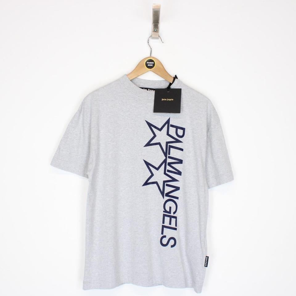 image of Palm Angels Vertical Racing Star T-Shirt XS