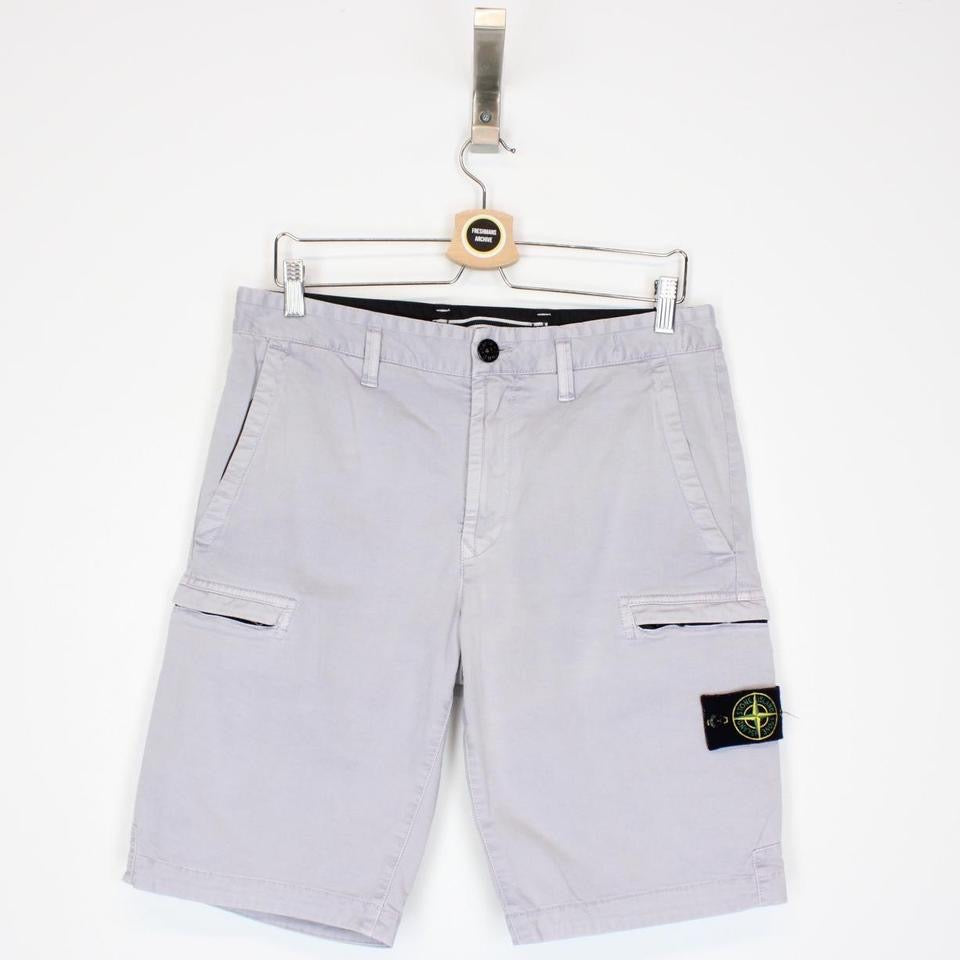 Image of Stone Island SS 2020 Bermuda Cargo Shorts Medium