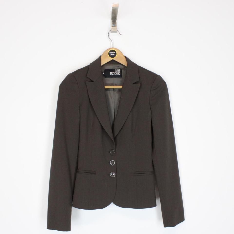 image of Love Moschino Wool Blend Blazer Small