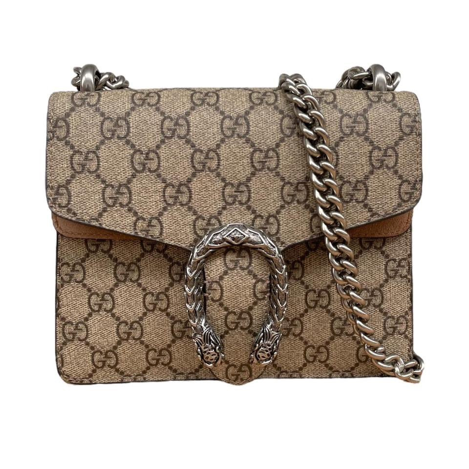 image of Gucci Mini Dionysus Supreme GG Handbag