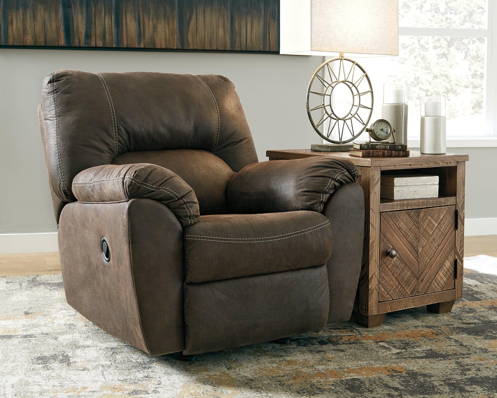 Tambo Canyon Faux Leather Recliner