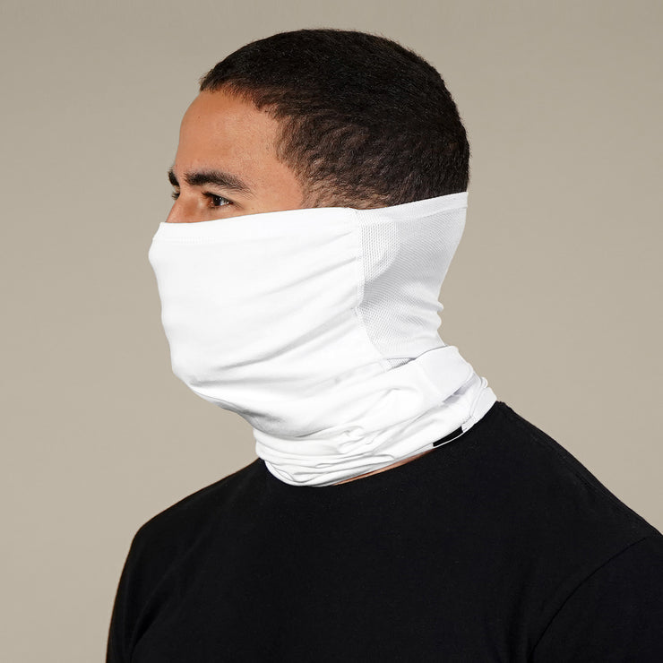 Basic White Dry Fit / Cotton Neck Gaiter – SLEEFS