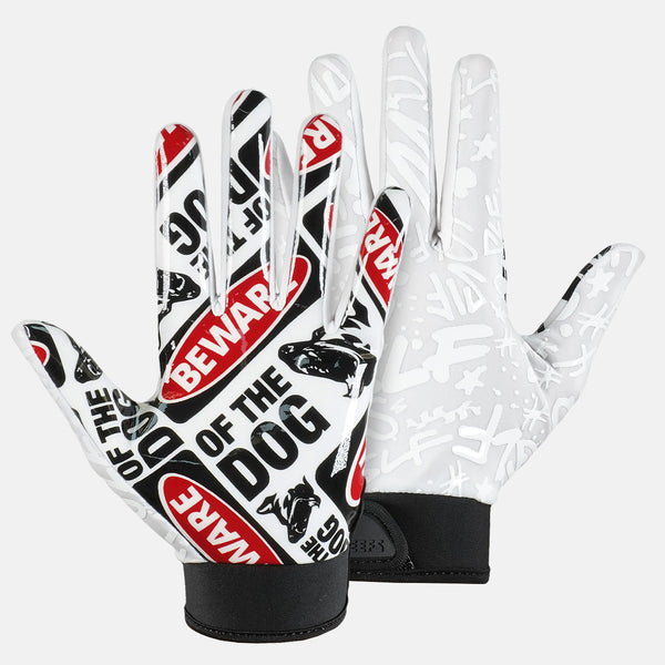 Custom Embroidered Sticky Football Receiver Gloves