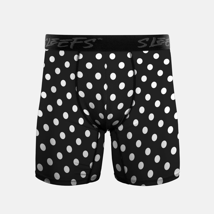 Polka Dots Black White Men's Underwear – SLEEFS