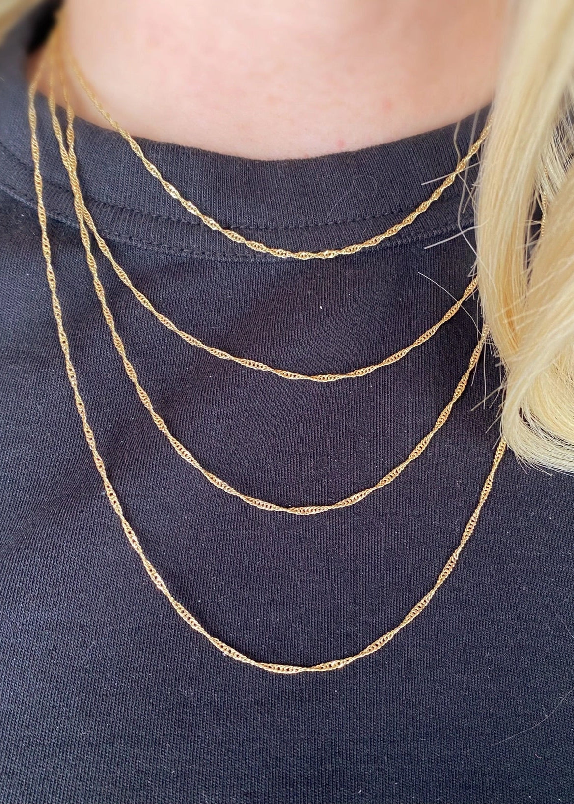 Singapore Chain - Gold