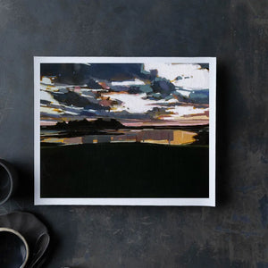 SMD Harpswell Sunset - Forest + Ash