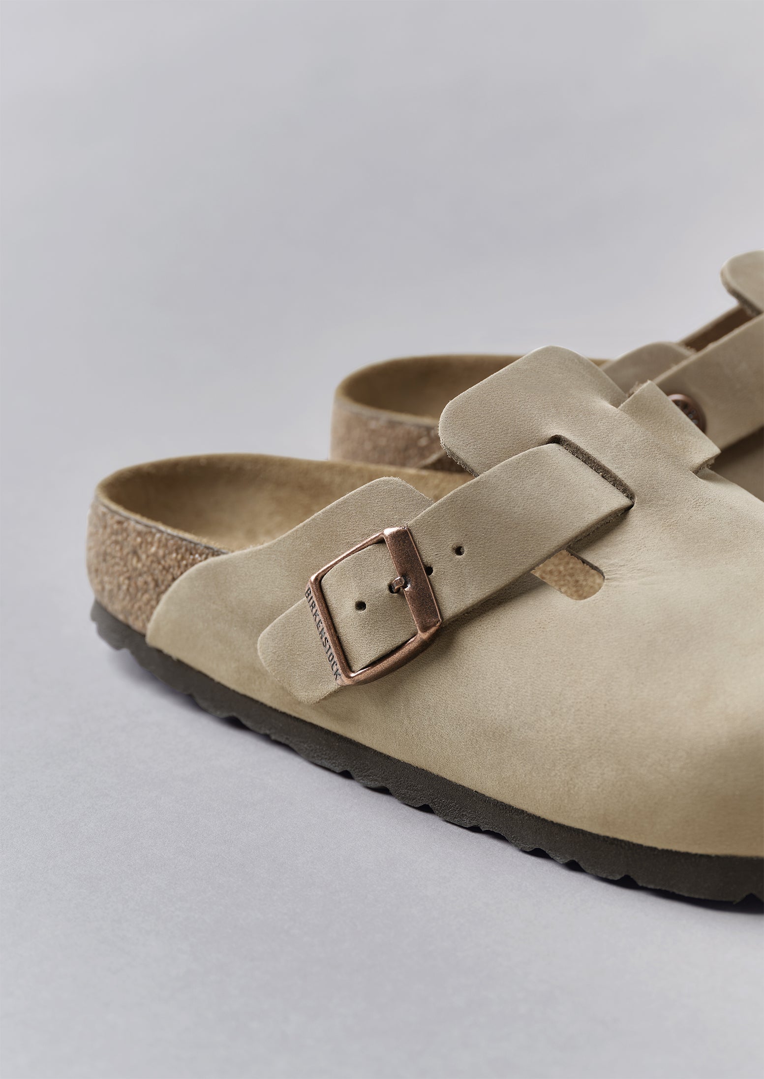 Birkenstock Boston Oiled Leather Clogs | Taupe