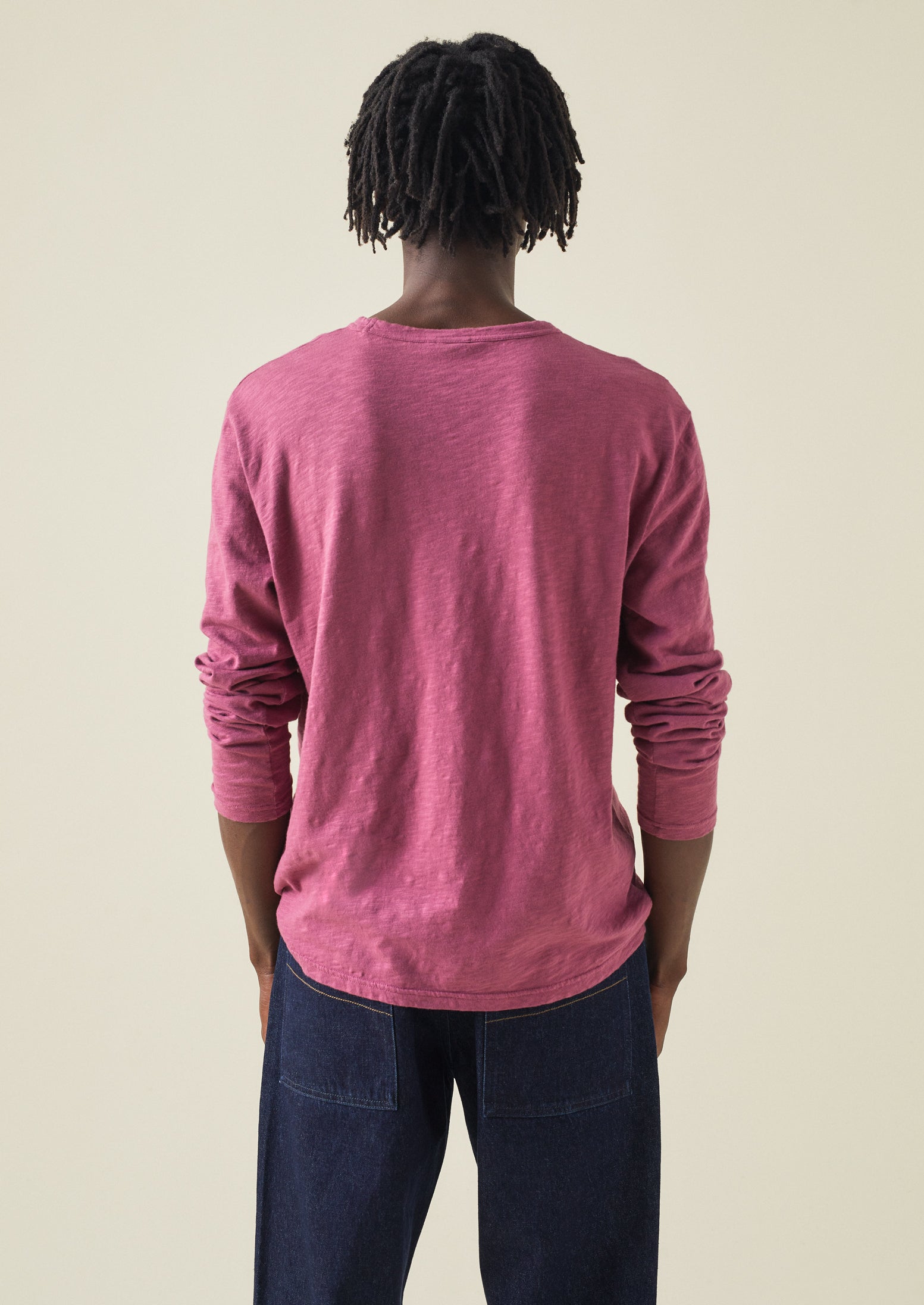 Frank Long Sleeve Tee | Berry