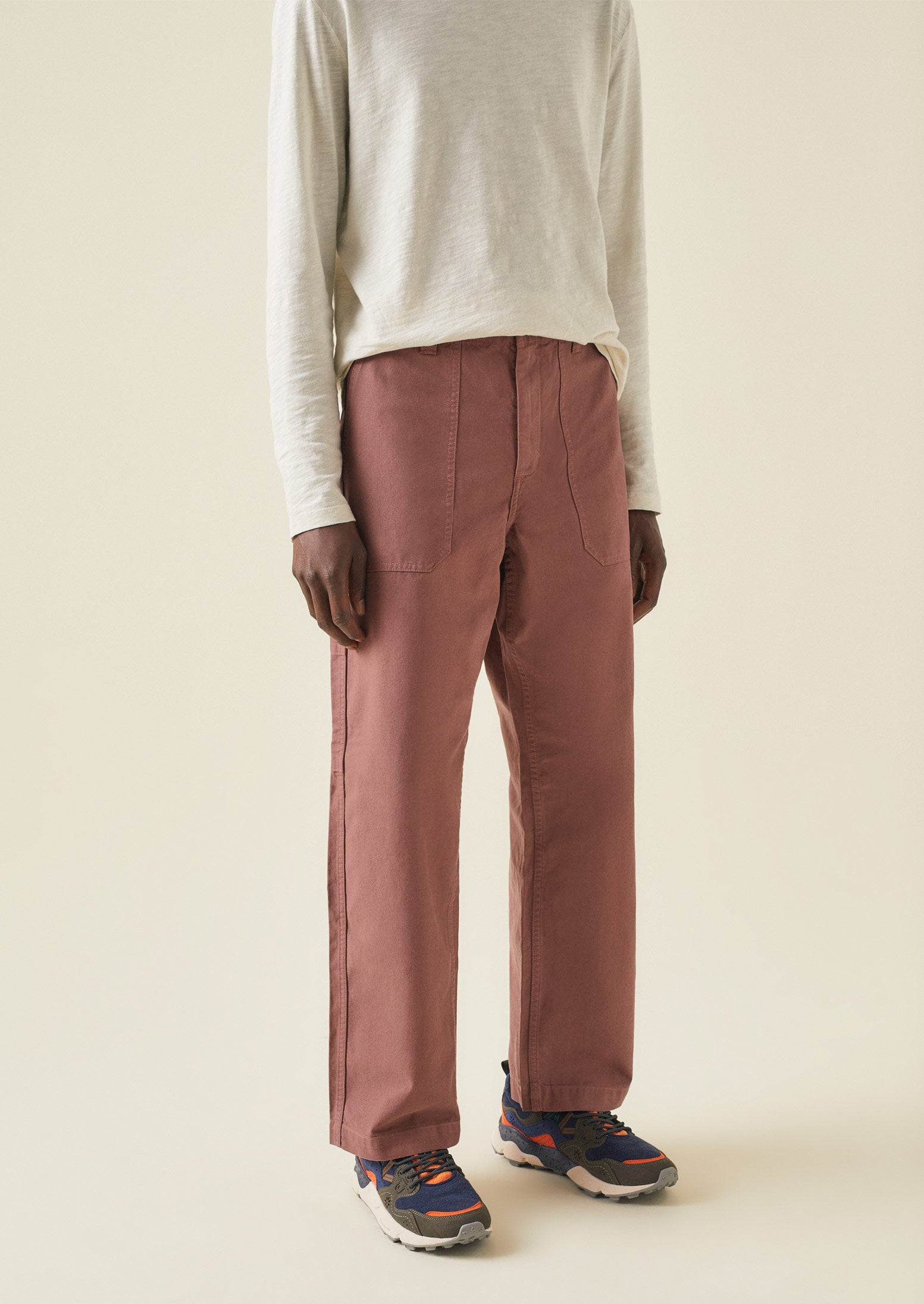 Rory Carpenter Canvas Trousers | Dusty Pink